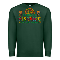 Sports Green national hispanic heritage month Premium Sweatshirt - BundleAndBundleShop