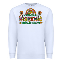 White national hispanic heritage month Premium Sweatshirt - BundleAndBundleShop