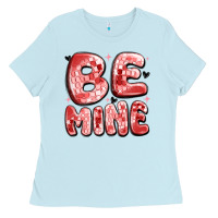 Baby Blue be mine Ladies Tee - MaliasSmallBusiness