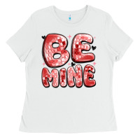 White be mine Ladies Tee - MaliasSmallBusiness