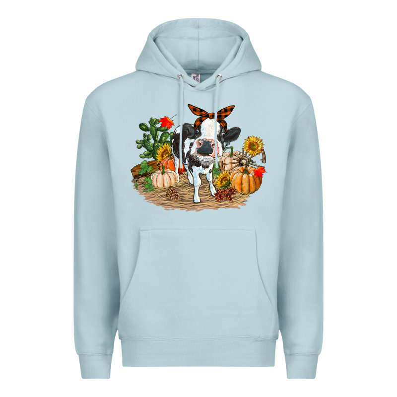 Fall Baby Cow Premium Hoodie by RanaPortraitStore | Teevron