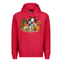 Cardinal Fall baby cow Premium Hoodie - RanaPortraitStore