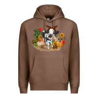 Chestnut Fall baby cow Premium Hoodie - RanaPortraitStore