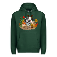 Sports Green Fall baby cow Premium Hoodie - RanaPortraitStore