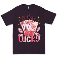 Plum feeling lucky Premium Tee - MaliasSmallBusiness