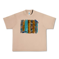 Burro Aztec Leopard Glitter Brushstrokes Urban Heavy Tee - Bettercallsaul