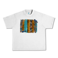 Lunar Rock Aztec Leopard Glitter Brushstrokes Urban Heavy Tee - Bettercallsaul
