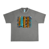 Tornado Aztec Leopard Glitter Brushstrokes Urban Heavy Tee - Bettercallsaul