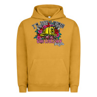 Pigment Peanut Butter im just a woman who loves her firefighter Urban Hoodie - SublimationCraftShop