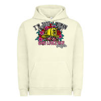 Pigment Pistachio im just a woman who loves her firefighter Urban Hoodie - SublimationCraftShop