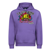 Tulip im just a woman who loves her firefighter Urban Hoodie - SublimationCraftShop