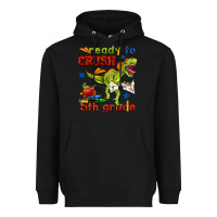 Black ready to crush 5th grade Heavyweight Hoodie - BundleAndBundleShop