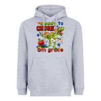 Heather Grey ready to crush 5th grade Heavyweight Hoodie - BundleAndBundleShop
