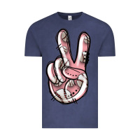 Vintage Denim baseball peace sign Vintage Tee - Jasminsmagicworld