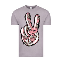 Vintage Zinc baseball peace sign Vintage Tee - Jasminsmagicworld