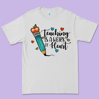 Teaching İs A Work Of Heart Premium Tee Designed By Jahusdesignshop