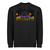 Black days till halloween Heavyweight Sweatshirt - CowGirlArtShop