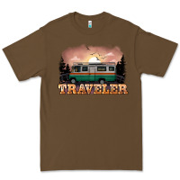 Cacao traveler Premium Tee - NancyCooperArtShop