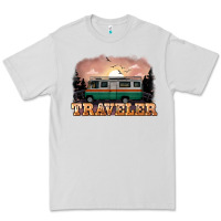 Dove Grey traveler Premium Tee - NancyCooperArtShop