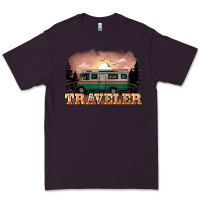 Plum traveler Premium Tee - NancyCooperArtShop