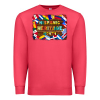 Cardinal hispanic heritage flags Premium Sweatshirt - BundleAndBundleShop