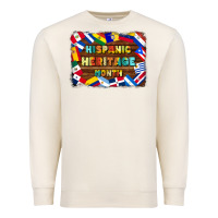 Sandshell hispanic heritage flags Premium Sweatshirt - BundleAndBundleShop