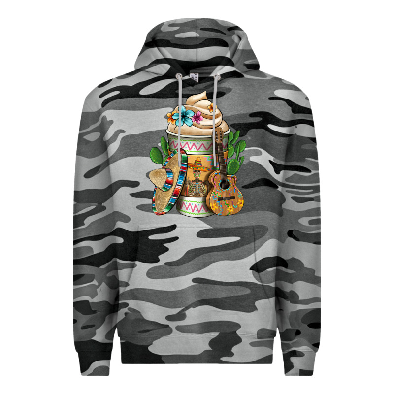 Mexican Hot Coffee Cup Premium Hoodie by FaDigitalArtStudio | Teevron