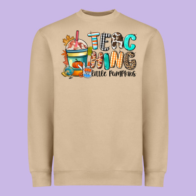 Teaching Little Pumpkins Heavyweight Sweatshirt Designed By Cowgirlartshop