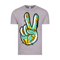 Vintage Zinc softball peace sign Vintage Tee - Jasminsmagicworld