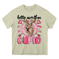Mossy better aim than cupid Heavy Core Tee - MaliasSmallBusiness