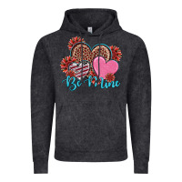 Vintage Black valentine's day be mine hearts sunflower Vintage Hoodie - RanaPortraitStore