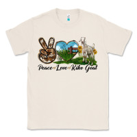 Natural Peace Love Kiko Goat Classic Tee - LillyAllenDesigns