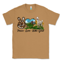 Toasted Coconut Peace Love Kiko Goat Classic Tee - LillyAllenDesigns