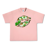 Salmon St. Patricks Day White Lips Urban Heavy Tee - Bettercallsaul