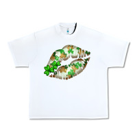 White St. Patricks Day White Lips Urban Heavy Tee - Bettercallsaul