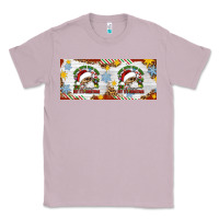 Lilac When You're Dead Inside But It's Christmas Hippie Skeleton Santa Classic Tee - Artiststas