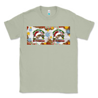 Matcha When You're Dead Inside But It's Christmas Hippie Skeleton Santa Classic Tee - Artiststas
