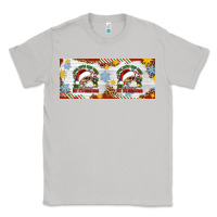 Moon Dust When You're Dead Inside But It's Christmas Hippie Skeleton Santa Classic Tee - Artiststas
