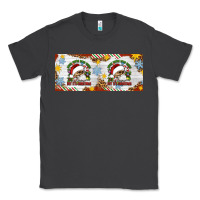 Smoke When You're Dead Inside But It's Christmas Hippie Skeleton Santa Classic Tee - Artiststas
