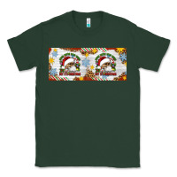 Sports Green When You're Dead Inside But It's Christmas Hippie Skeleton Santa Classic Tee - Artiststas