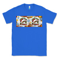True Royal When You're Dead Inside But It's Christmas Hippie Skeleton Santa Classic Tee - Artiststas