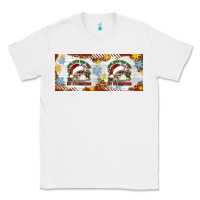 White When You're Dead Inside But It's Christmas Hippie Skeleton Santa Classic Tee - Artiststas