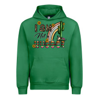 Emerald i am not a hugger Urban Hoodie - CowhideDigitalArt