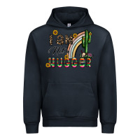 Navy i am not a hugger Urban Hoodie - CowhideDigitalArt
