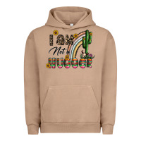 Pigment Burro i am not a hugger Urban Hoodie - CowhideDigitalArt