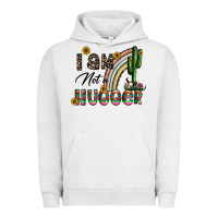 Pigment Lunar Rock i am not a hugger Urban Hoodie - CowhideDigitalArt