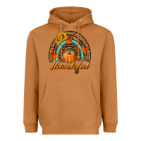 Meerkat thankful pumpkin rainbow Heavyweight Hoodie - BundleAndBundleShop