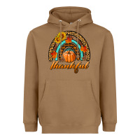 Toasted Coconut thankful pumpkin rainbow Heavyweight Hoodie - BundleAndBundleShop