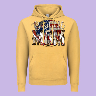 American Baseball Dad Vintage Hoodie Designed By Bettercallsaul