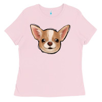 Bubblegum Pink Chihuahua Ladies Tee - Jasminsmagicworld